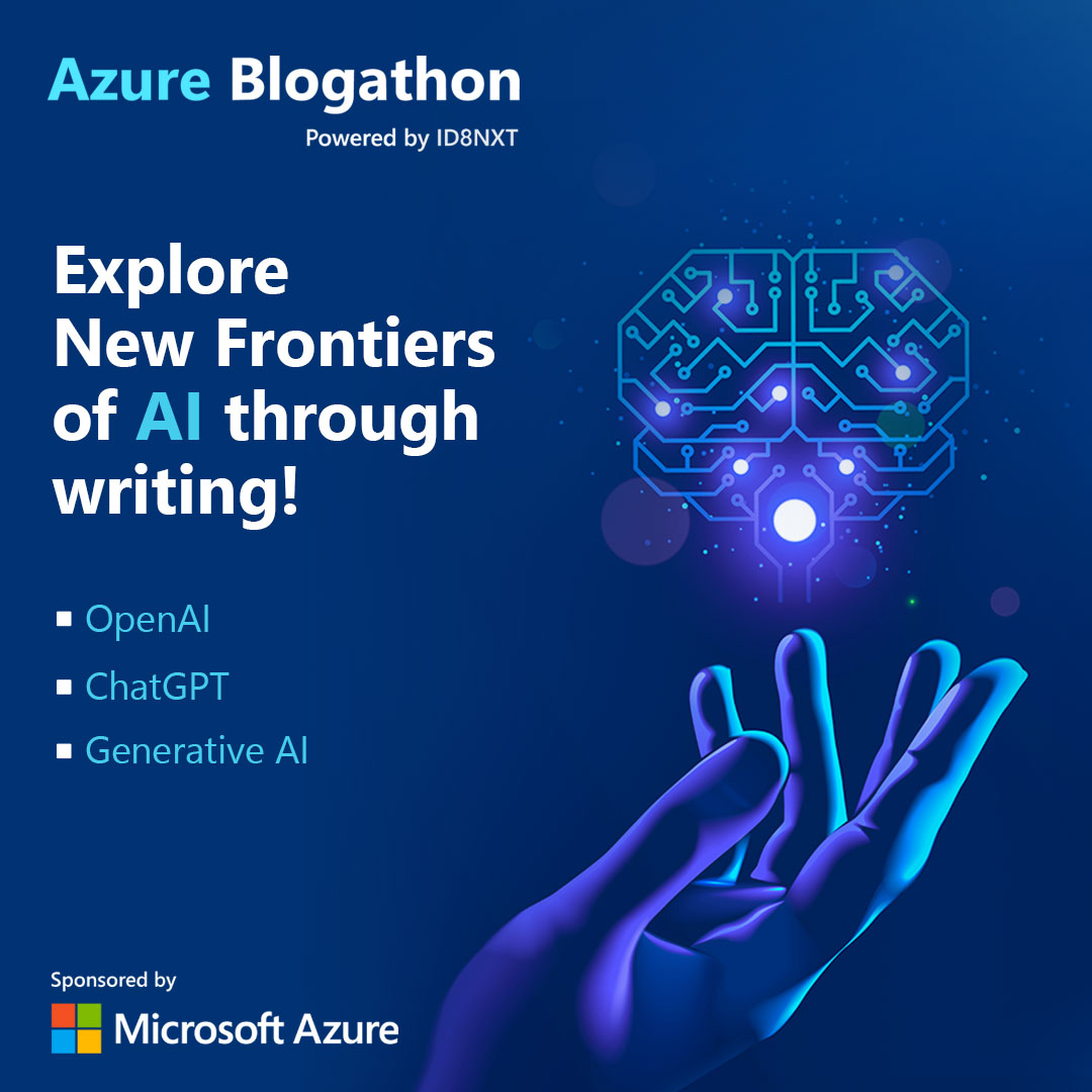 ABlogathon's tweet photo. Share your insights, experiences &amp; innovative ideas in our Blogathon to inspire and empower fellow developers. Together, let's shape the future of AI!
#AzureBlogathon #EmpoweringDevelopers #UnleashThePotential https://t.co/3WDFbuFCg8
