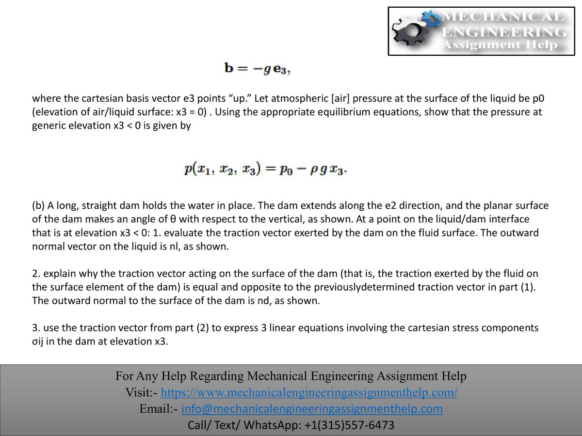 HelpMechanical's tweet image. Mechanical Engineering Assignment Help
We provide the best Mechanical Engineering Assignment Help, and we guarantee that the clients get the highest score.
Visit: bit.ly/43vYTw5
#mechanicalengineeringassignment #educationalwebsite #education #assignment #assignmenthelp