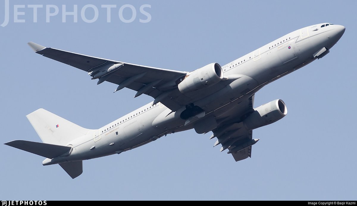 #PlaneAlert ICAO: #43C6FA Tail: #ZZ337 Flt: #RRR860 
Owner: #RoyalAirForce
Aircraft: #Airbus Voyager KC3
2023/06/10 08:46:28
#A332 #Air2Air #TigerTokens #PerArduaAdAstra raf.mod.uk 
globe.adsbexchange.com/?icao=43C6FA&s…