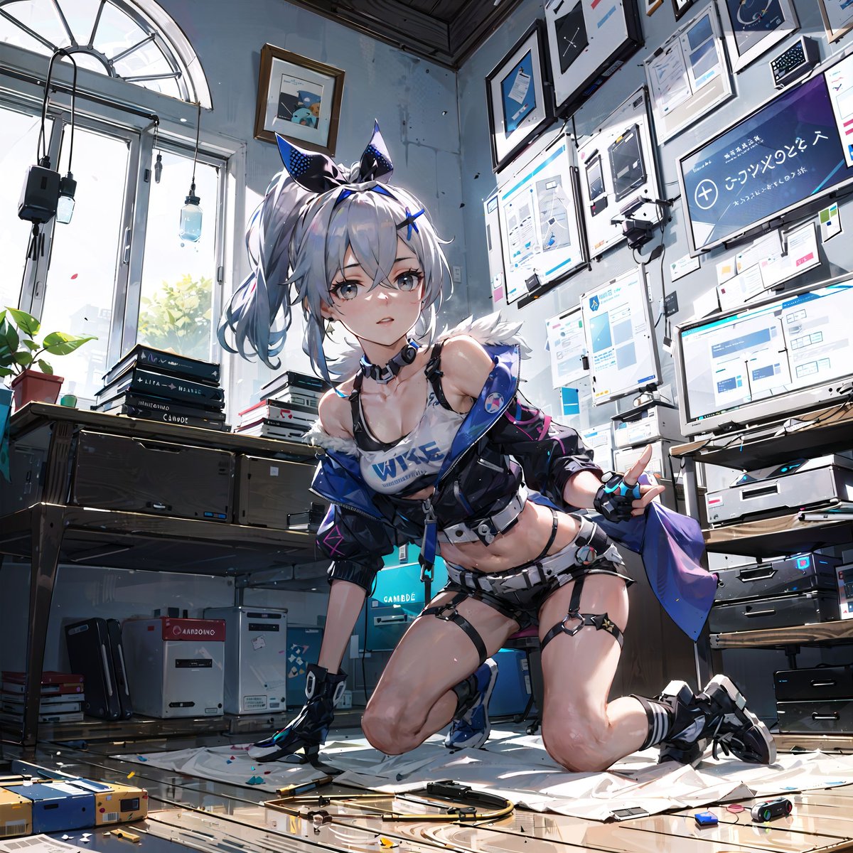 oo30059774's tweet photo. #AIイラスト #AIart #AIイラスト好きと繋がりたい #AI術師さんと繋がりたい #崩壊スターレイル #COMPv1 #CoreMixPure #銀狼 https://t.co/pMg7qRR9SV