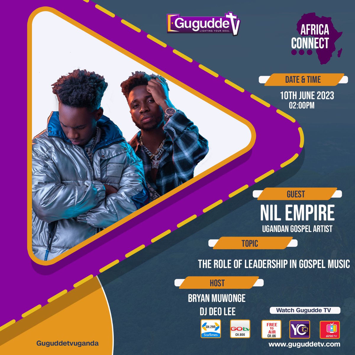 Catch Nil Empire 
Today on the Africa Connect