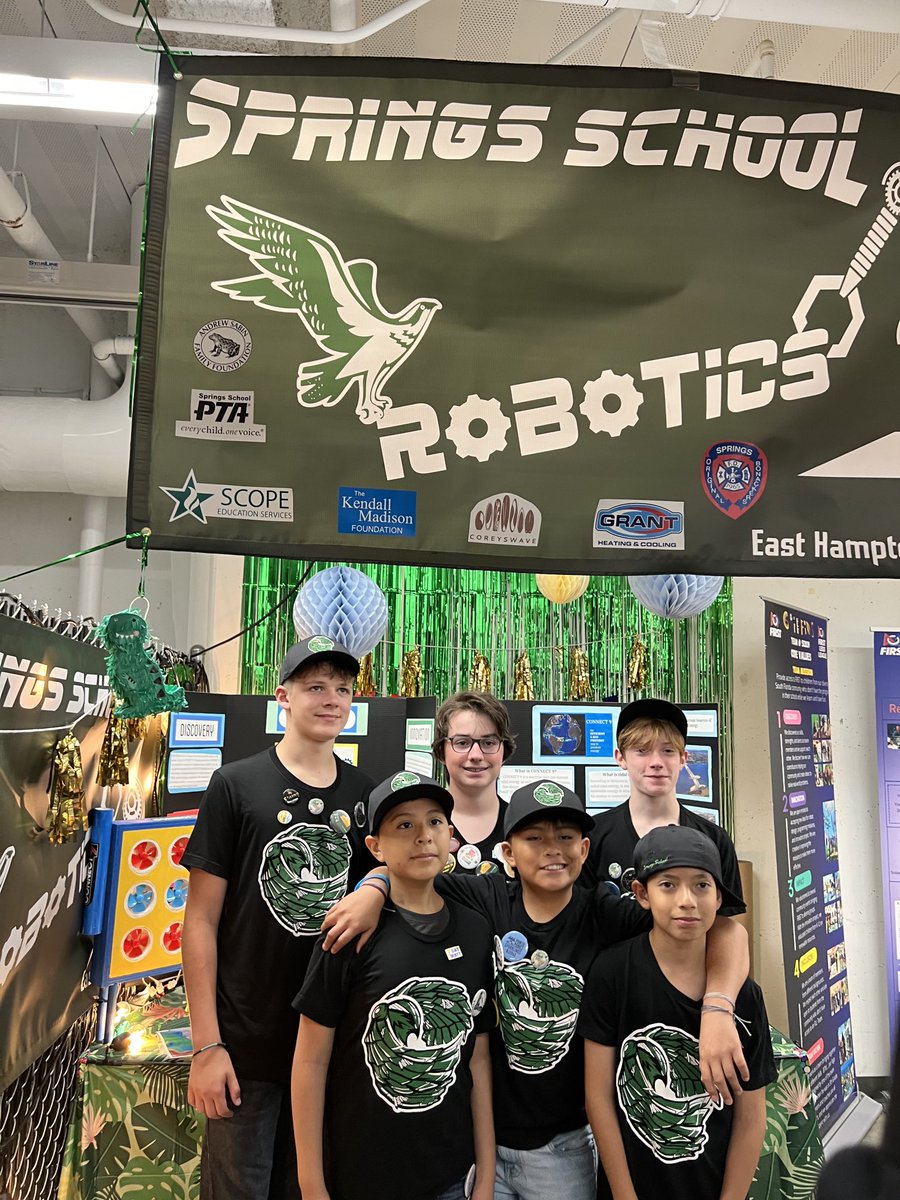 DwinterSprings's tweet photo. Springs School, Lightning Bots, at WPI Lego League competition with 75 teams from around the world.! So proud of these students and their coaches. Thanks Springs School BOE and Community for sponsoring these students to be able to participate in this event. https://t.co/KlnKqCYRuC
