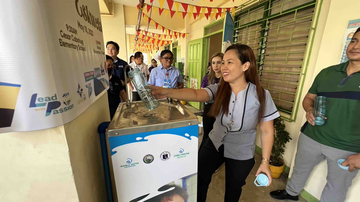 Manila Water on Twitter "Manila Water Foundation brings Water Access