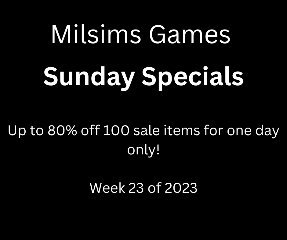 MilsimsGames's tweet photo. The Milsims Games Sunday Specials - Week 23 of 2023! - https://t.co/jVZjVpViXC https://t.co/RXhv46GxJl