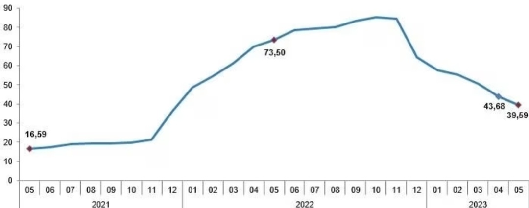 Bu ülkede gerçekte 80 olduğu halde 40 gözüken iki şey var. Biri Ajda Pekkan diğeri enflasyon.
