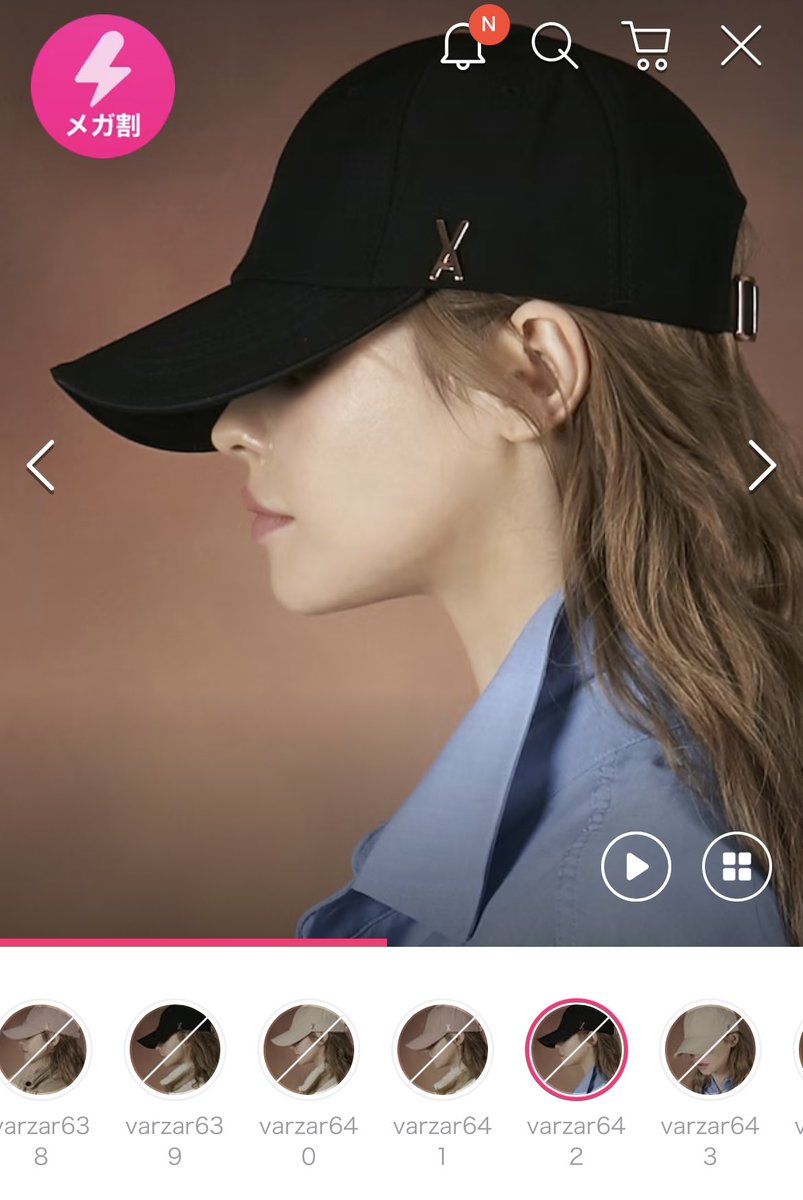 CA4LAの帽子もたくさんあるしハイブラキャップ持ってても結局一番被っ