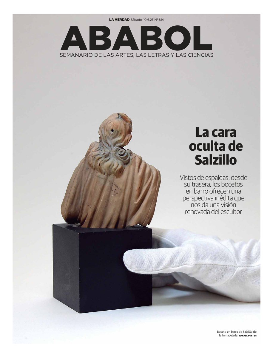 📰 La cara oculta de #Salzillo // Vistos de espaldas, los bocetos en barro ofrecen una perspectiva inédita que nos da una visión renovada del escultor. 

Un reportaje de @RafaelFusterB hoy en #Ababol
@laverdad_es @MuseoSalzillo 

laverdad.es/ababol/arte/ca……@MuseoSalzillo