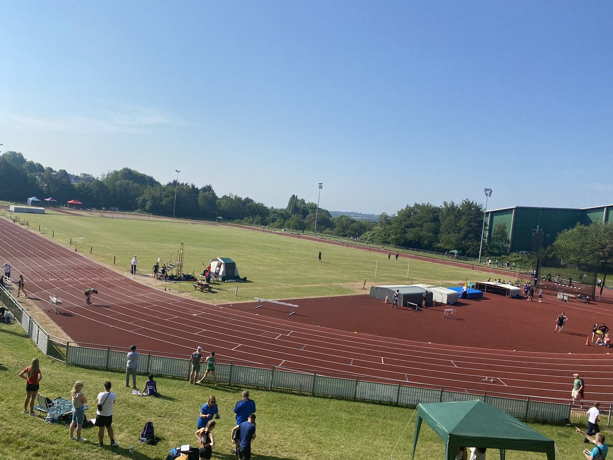 Lovely weather for the Herts County Athletics Championships today at Jarman Park, Hemel. Good luck to Yr11 Ben in 100m Hurdles and Yr8 Jacob in 800m. 👍🤞 🏃‍♂️🏃🏻#TeamRBA