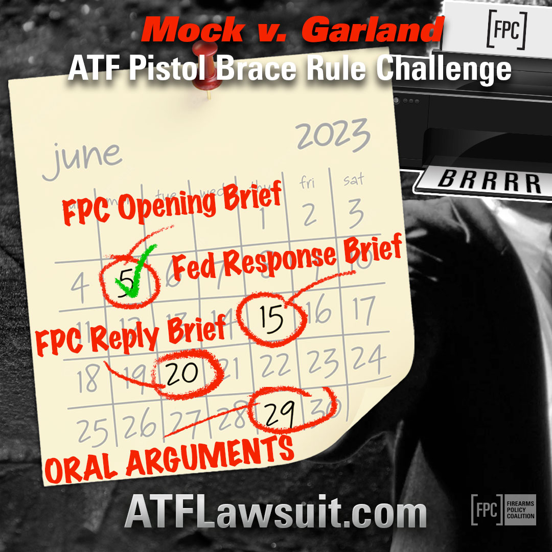 Firearms Policy Coalition on Twitter "Our Mock v. Garland Pistol Brace