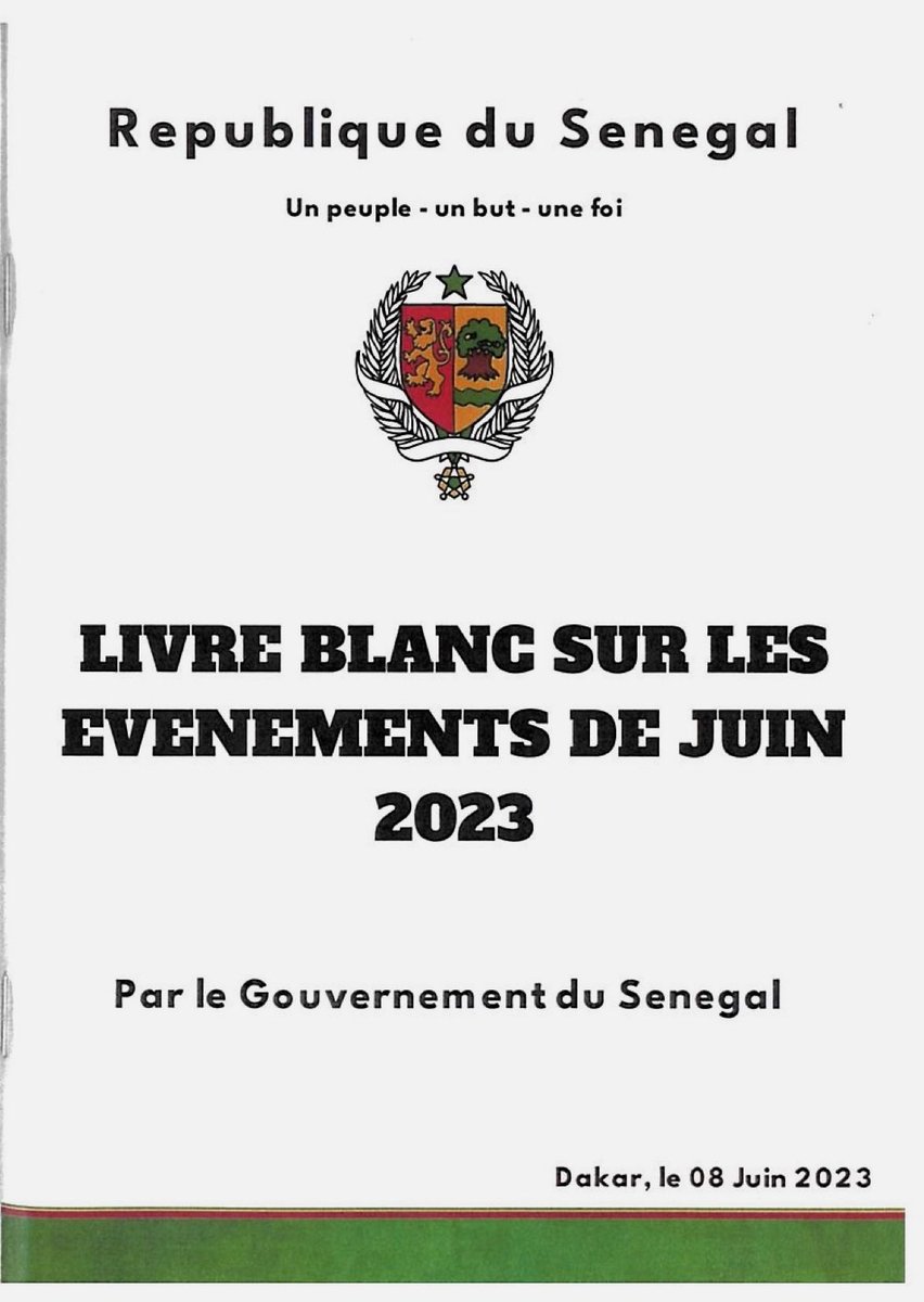 #Thread Comme préconisé par @AissataOfficiel, je viens de lire, à tête reposée, le #livreblanc, si on peut appeler ça un livre 😂, confronter son contenu aux éléments en ma possession, et aux éléments vérifiés disponibles publiquement 
Force est de constater, sans surprise, que