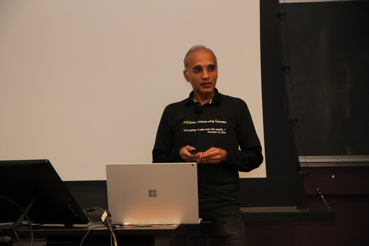 SEMLA_Symposium (@semla_sym) on Twitter photo We kick off day two of #SEMLA2023 with an interesting presentation on "Leveraging LLMs as Analogical Reasoning Engines to enhance Programming-by-Example (PBE) experiences" by <a href="/SumitGulwani/">Sumit Gulwani</a> from <a href="/MSFTResearch/">Microsoft Research</a> ! We kick off day two of #SEMLA2023 with an interesting presentation on "Leveraging LLMs as Analogical Reasoning Engines to enhance Programming-by-Example (PBE) experiences" by <a href="/SumitGulwani/">Sumit Gulwani</a> from <a href="/MSFTResearch/">Microsoft Research</a> !