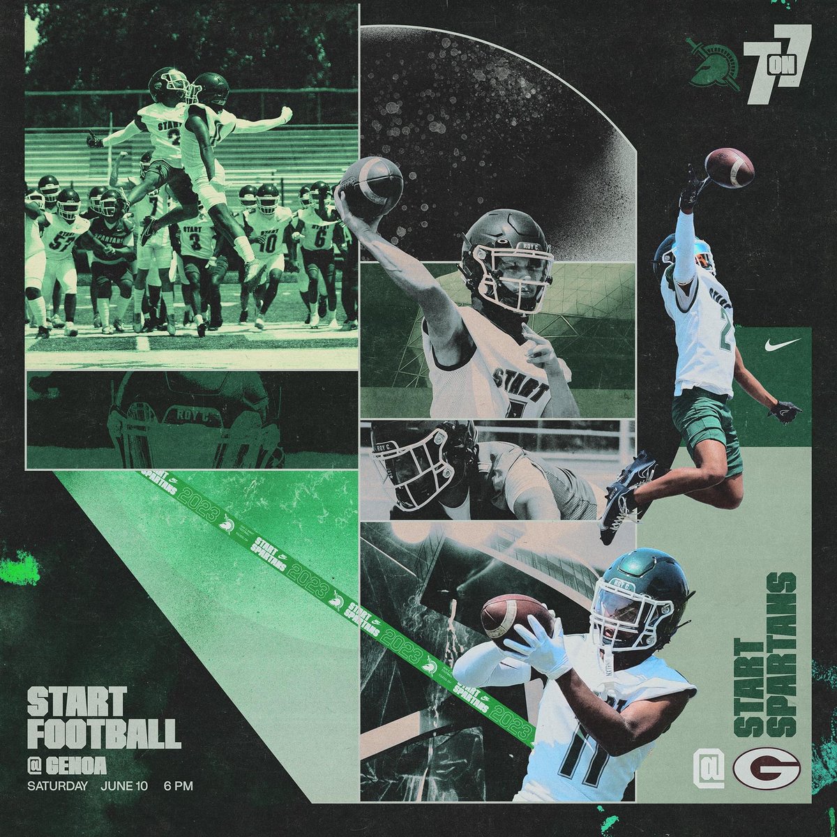First 7v7 tonight @ Genoa!