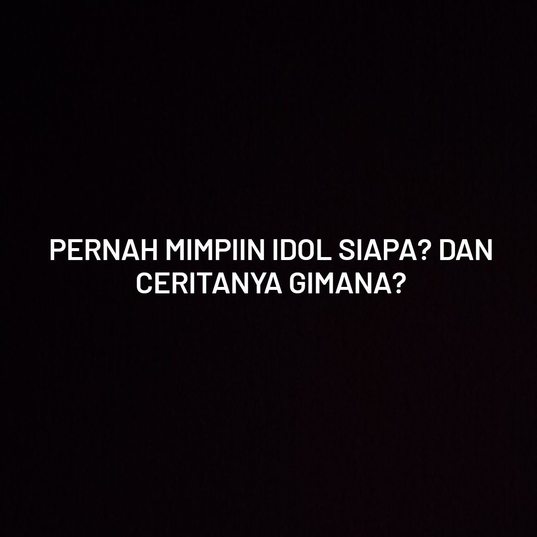 starfess's tweet photo. -hi sender penasaran nihh, kalian pernah ga mimpiin idol kalian? aneh ga mimpinya?😭 https://t.co/yOisQtcXan