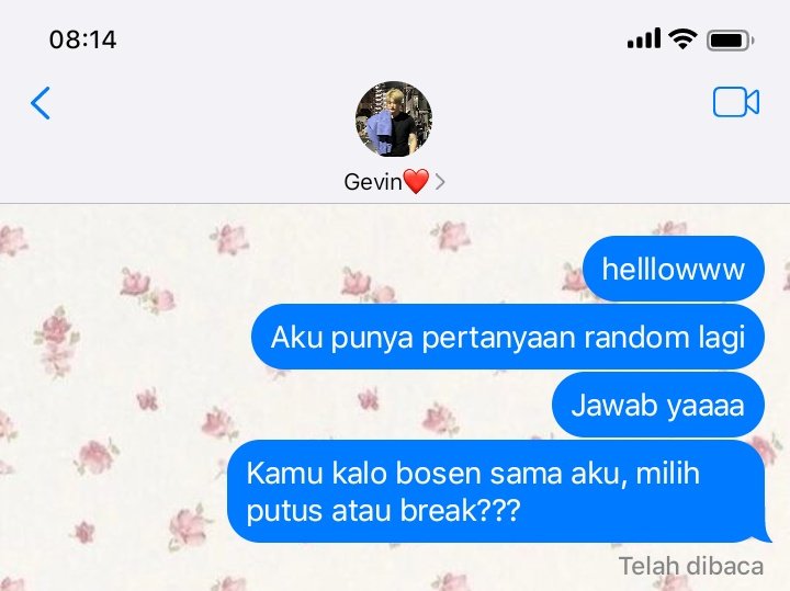 1997jaesky's tweet image. Putus atau break?

; edisi kapal #gevinsyafa join trend part 3

— jaehyun two tweet au.
by 1997jaesky.