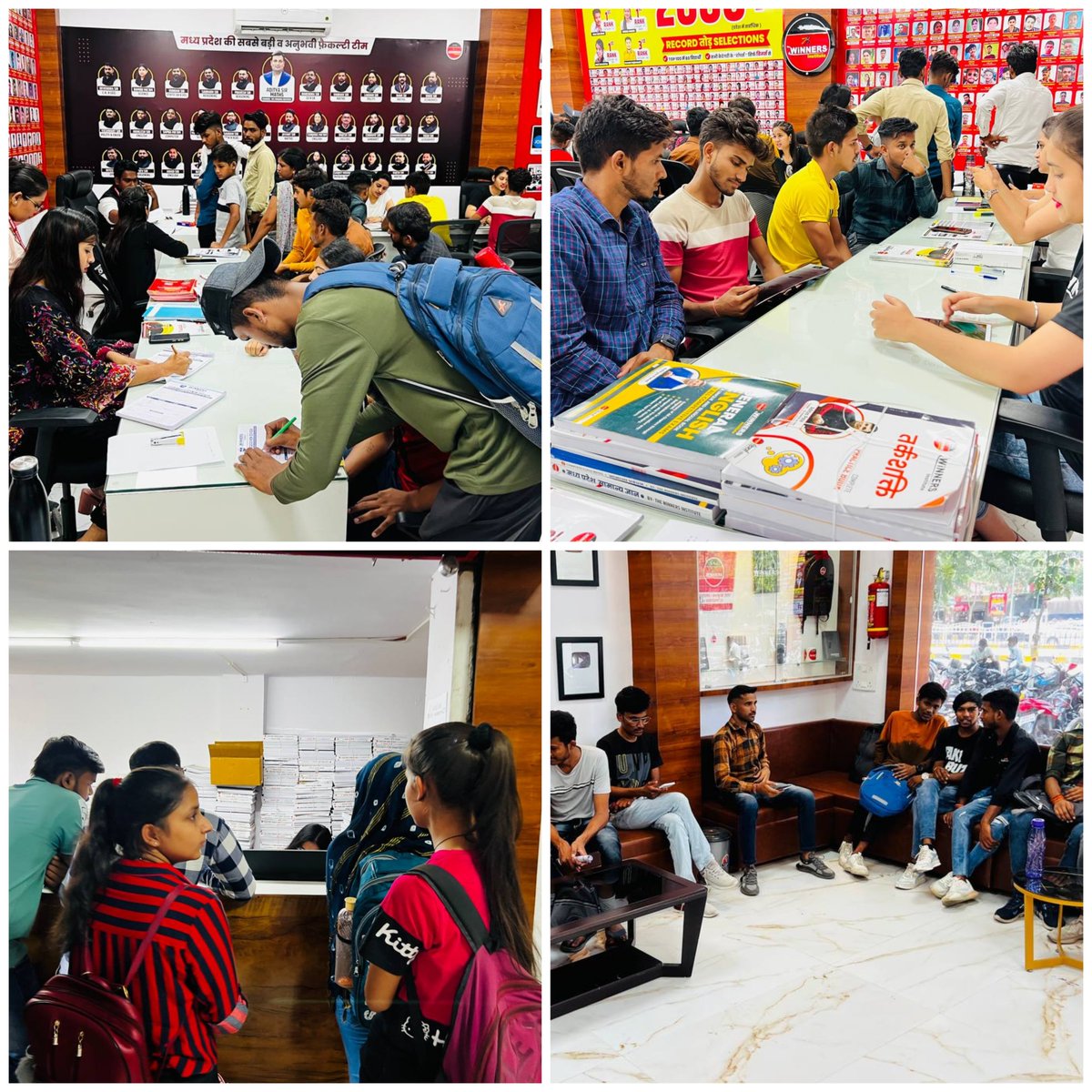 The_WiNNERS_Ins's tweet photo. 🔥🔥🔥विनर्स में प्रारंभ हुए नए बैचेस MPPSC, SSC, VYAPAM व BANK का उत्साह विद्यार्थियों में देखते बनता है
.
.
.
#thewinnersinstitute #adityapatelmaths #mathsbyadityasir #wearewinners #student #ssc #peb #esb #vyapam #mppsc #offlineclass #civilservices https://t.co/gAMUsO5tUA
