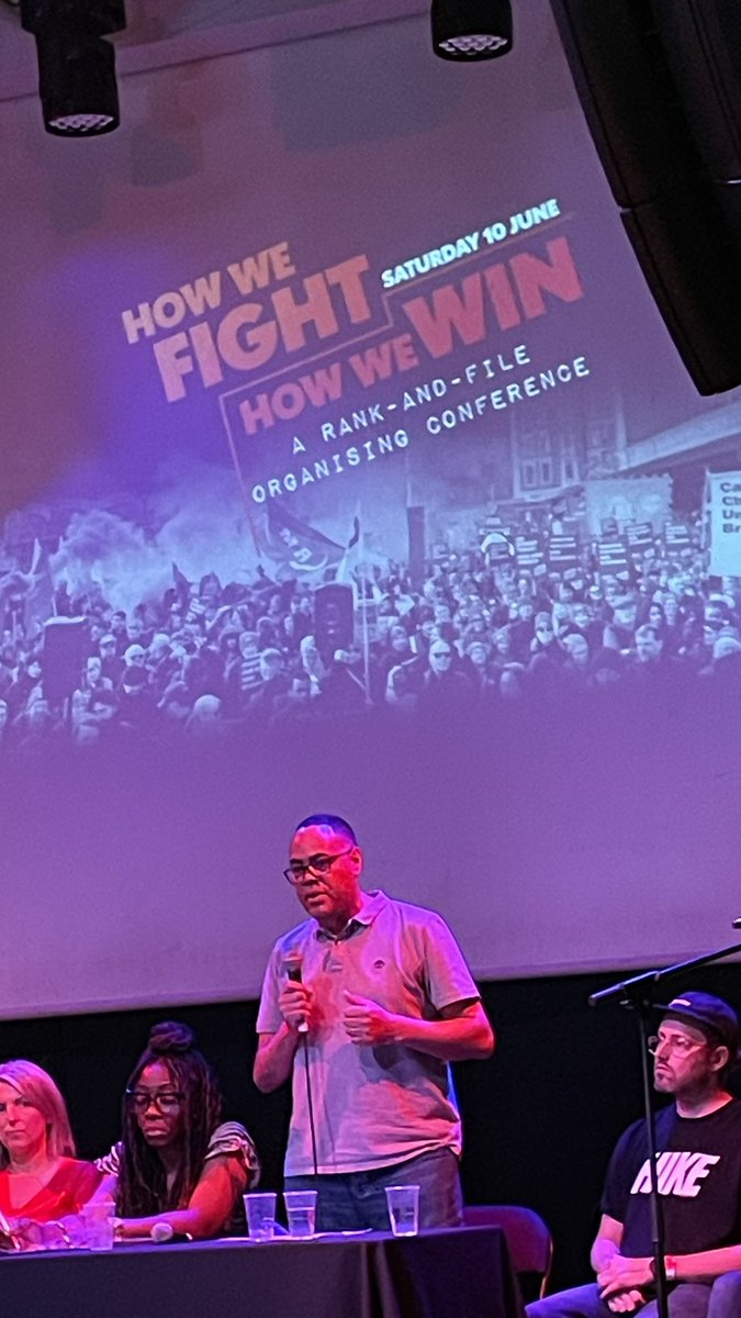 Our own <a href="/GlenJHart/">Glen Hart</a> speaking at the #RankAndFileConf in Shoreditch today