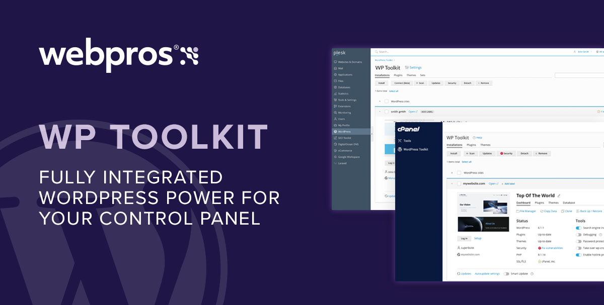 Looking to power boost your control panel? Embrace the WP Toolkit, the most complete, secure, and versatile toolkit for a seamless WordPress experience!✨

#WCEU #WebPros #WordPress
