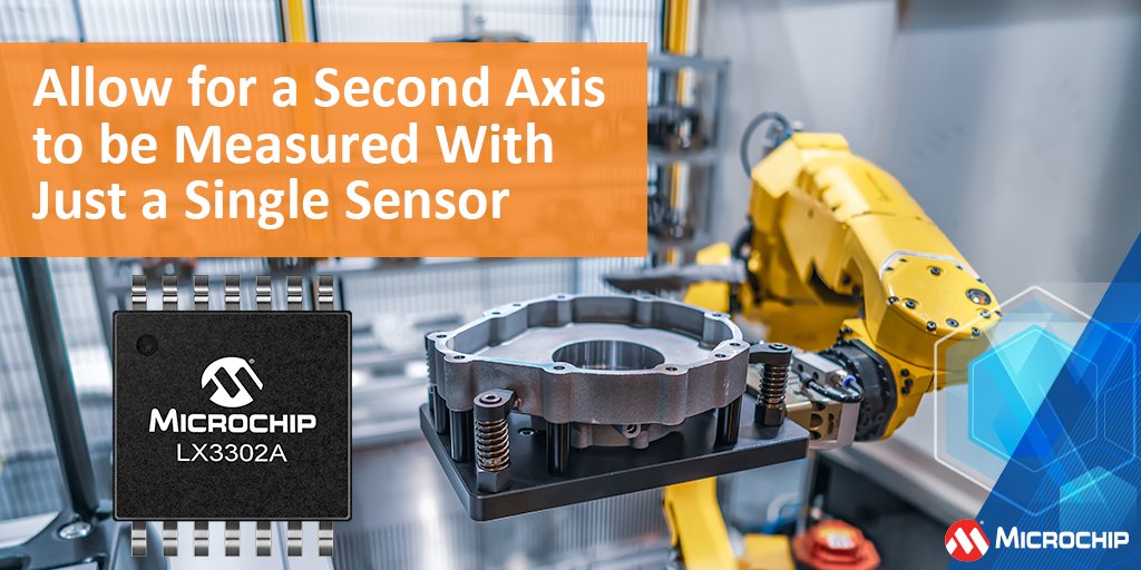 MicrochipTech's tweet image. Using the method outlined in this blog article, you can use the fast continuously adjusting AGC loop of our inductive positions sensors to record a second axis of measurement: mchp.us/43eSAh6. #measurement #inductivepositionsensors #sensors