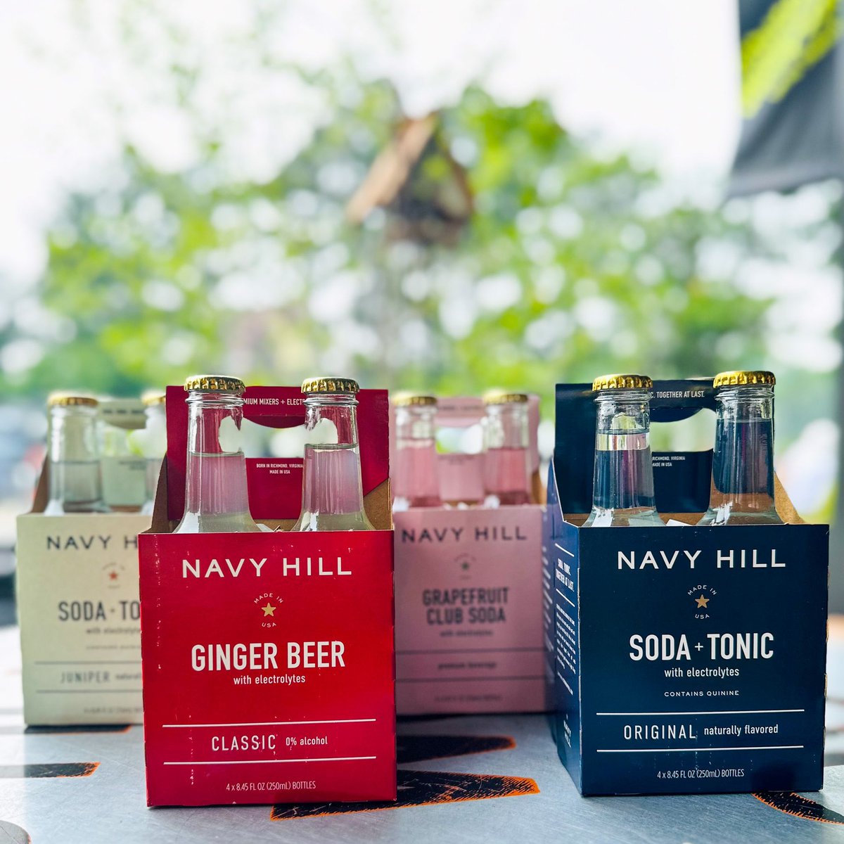 It's demo time! Navy Hill Mixers will be here today 12pm-4pm! It's a great way to try one of their mock-tails 🍹 They are low sugar, better-for-you mixer with electrolytes and based out of VA. Perfect for the summertime 🌞
#navyhillmixers #womenowned #vasmallbiz #ellwoodthompsons