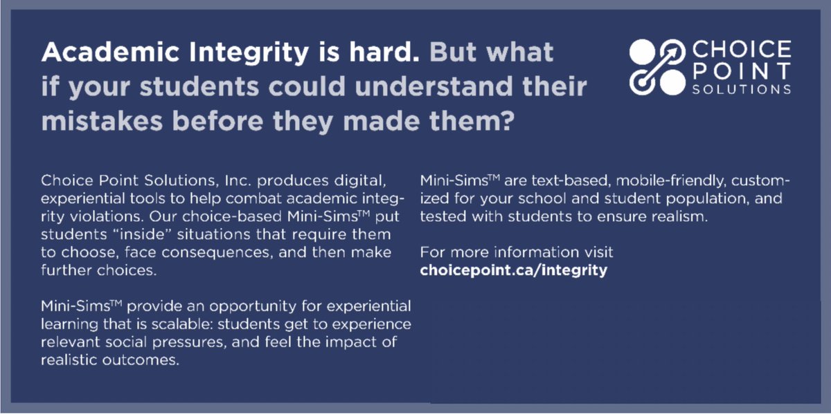 Academic integrity can be hard. But what if your students could understand their mistakes before they made them? #academicintegrity #HigherEd