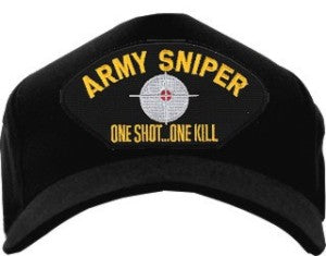 DETAILS: ARMY SNIPER ONE SHOT...ONE KILL HAT - Size 1 Size Fits All, adjustable.

hatnpatch.com/products/army-…

#army #armystrong #armylife #armybts #armysniper #snipers #sniperrifles #militarysniper #militarysniper #sniperrifle #armyvet #armyveteran #oneshotonekill #armyveterans #...