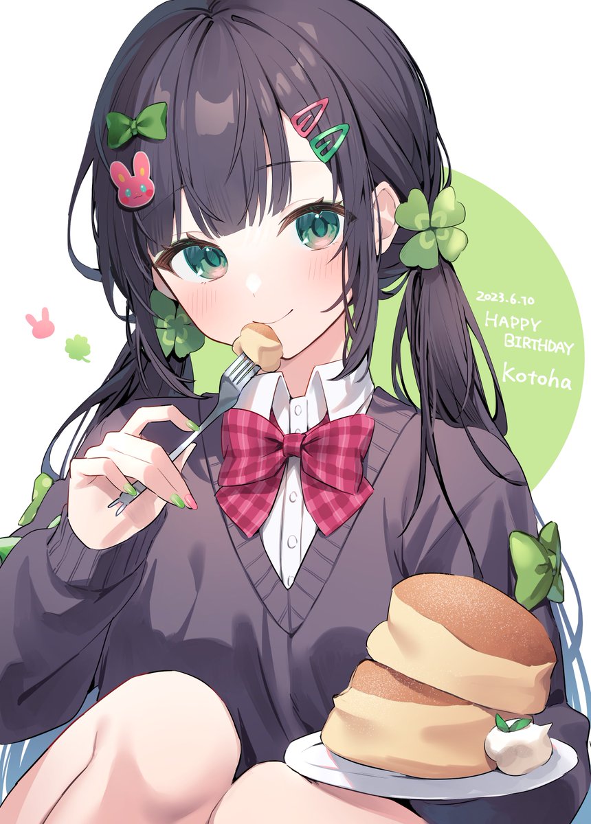 「Kotohaさんのバースデーイラストを描かせていただきました…! お誕生日おめで」|ゆずぅのイラスト