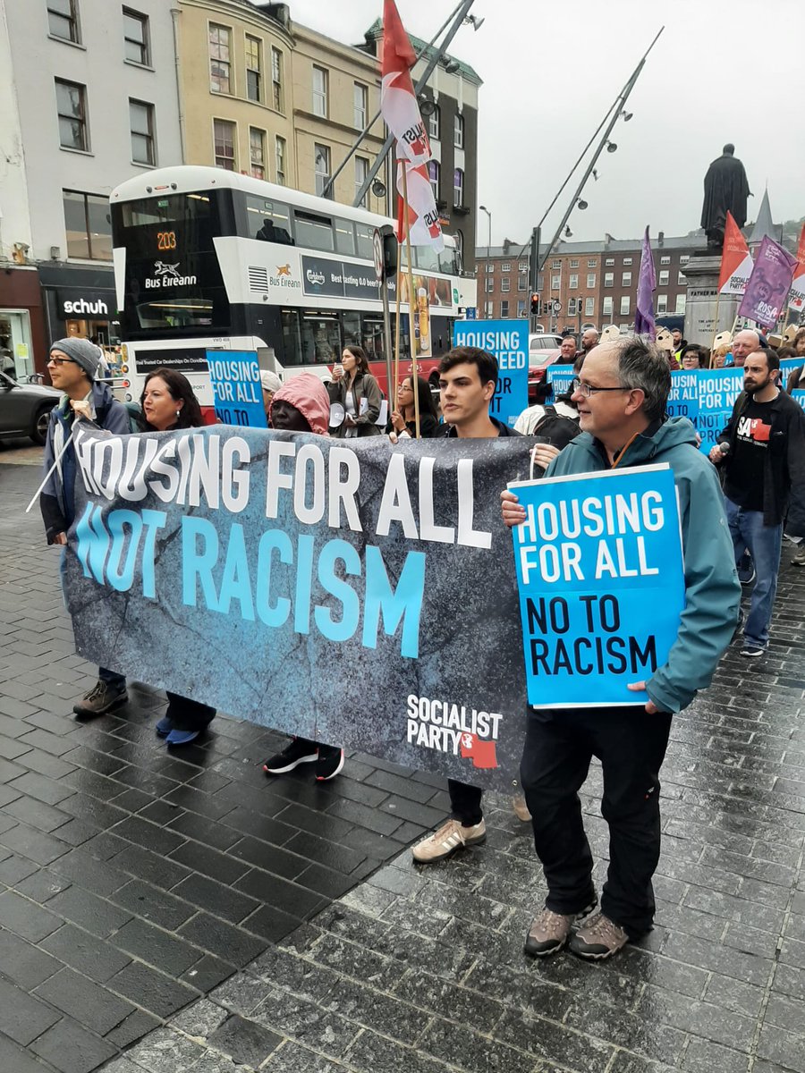 Mick Barry TD on Twitter "Raise the Roof housing protest in Cork today"