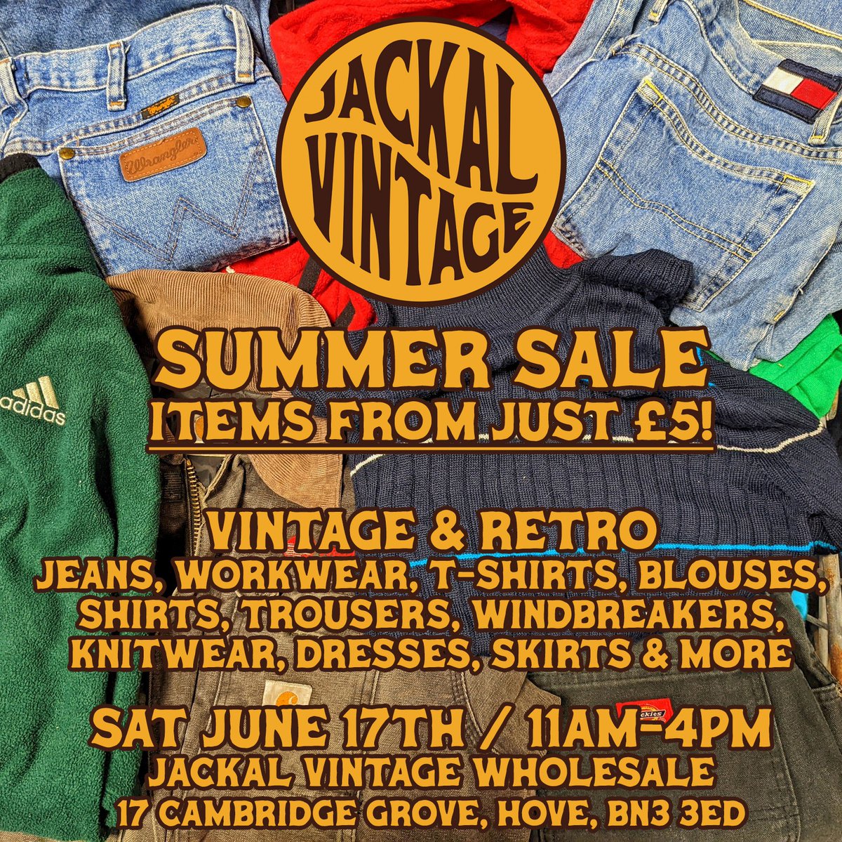 Jackal Vintage Summer #sale - Find great deals on workwear, ... bit.ly/3WX6S3p