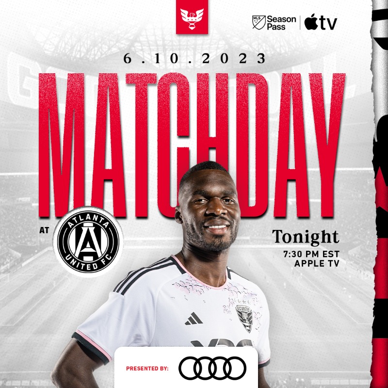 dcunited's tweet photo. Matchday in A-Town 👊

#ATLvDC | #MLSSeasonPass