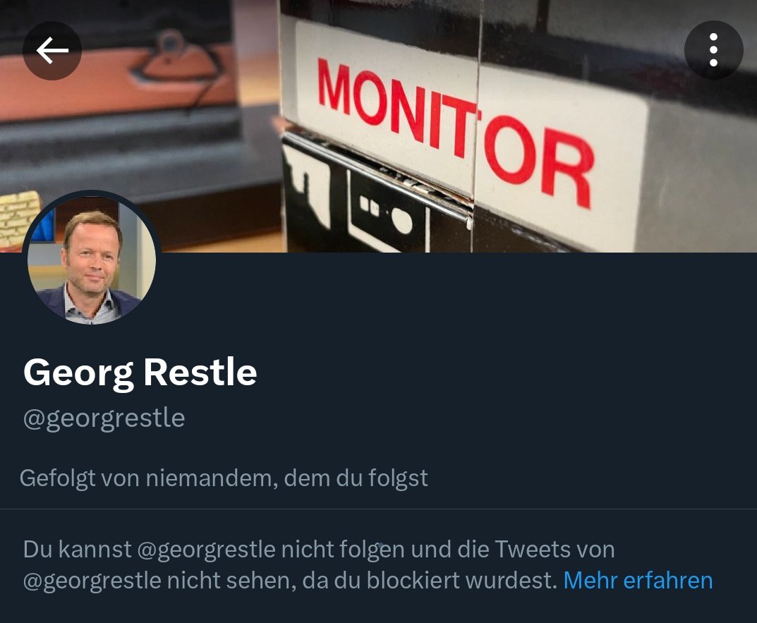 doktordementi's tweet photo. @georgrestle Ist auch ne Antwort.
Immerhin weiß ich jetzt, dass ich mir den Beitrag nicht anschauen muss.
#Restle #Monitor #Stolzmonat #Steinau https://t.co/jKh0HZVobG