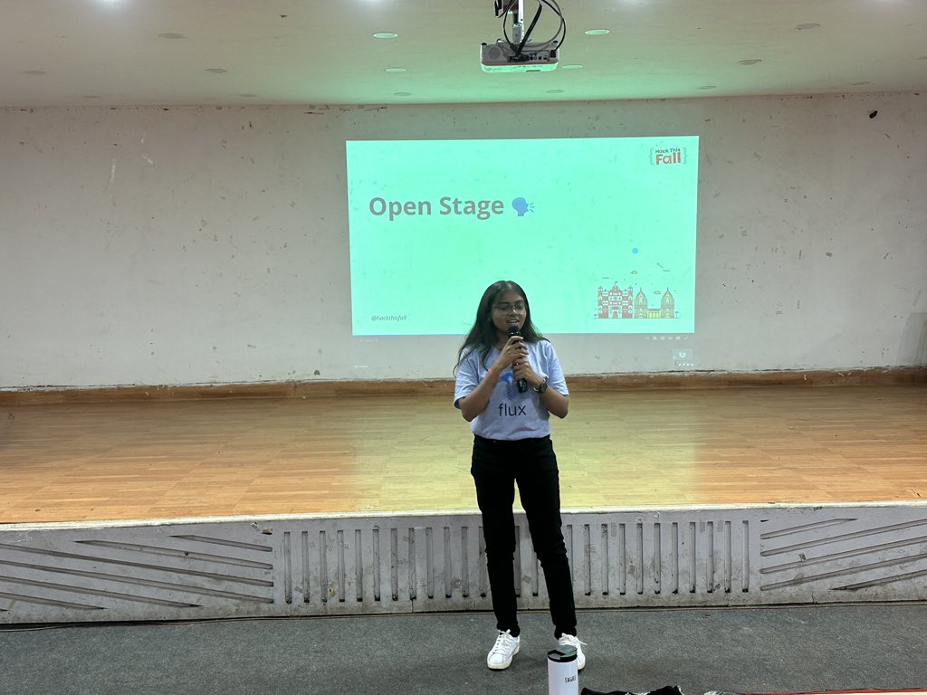 hackthisfall's tweet photo. Open Stage at #HTFRaipur was all about sharing the experiences our attendees had and we loved listening the responses!! ๐งก๐
#HackThisFall #HTFMeetups โจ https://t.co/zyJQhk2a32