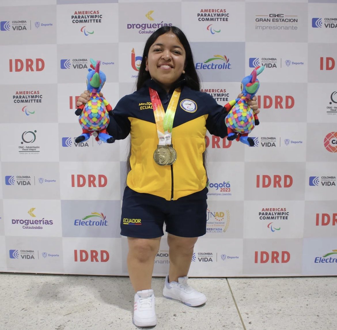 SebasPalaciosSP's tweet photo. Nuestra apuesta por el deporte paralímpico da resultados 🇪🇨

En esta semana:

✅ 24 medallas en Juegos ParaPanamericanos Juveniles.

✅ 18 medallas en los Virtus Global Games. 

Invertimos $260.000 para hacerlo posible.

Buen trabajo @ecuadorcpe 👏🏽 https://t.co/VyvyQMhWvL