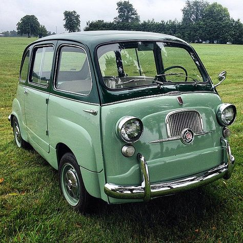 #1950s #quirky #Fiat 600 #Multipla