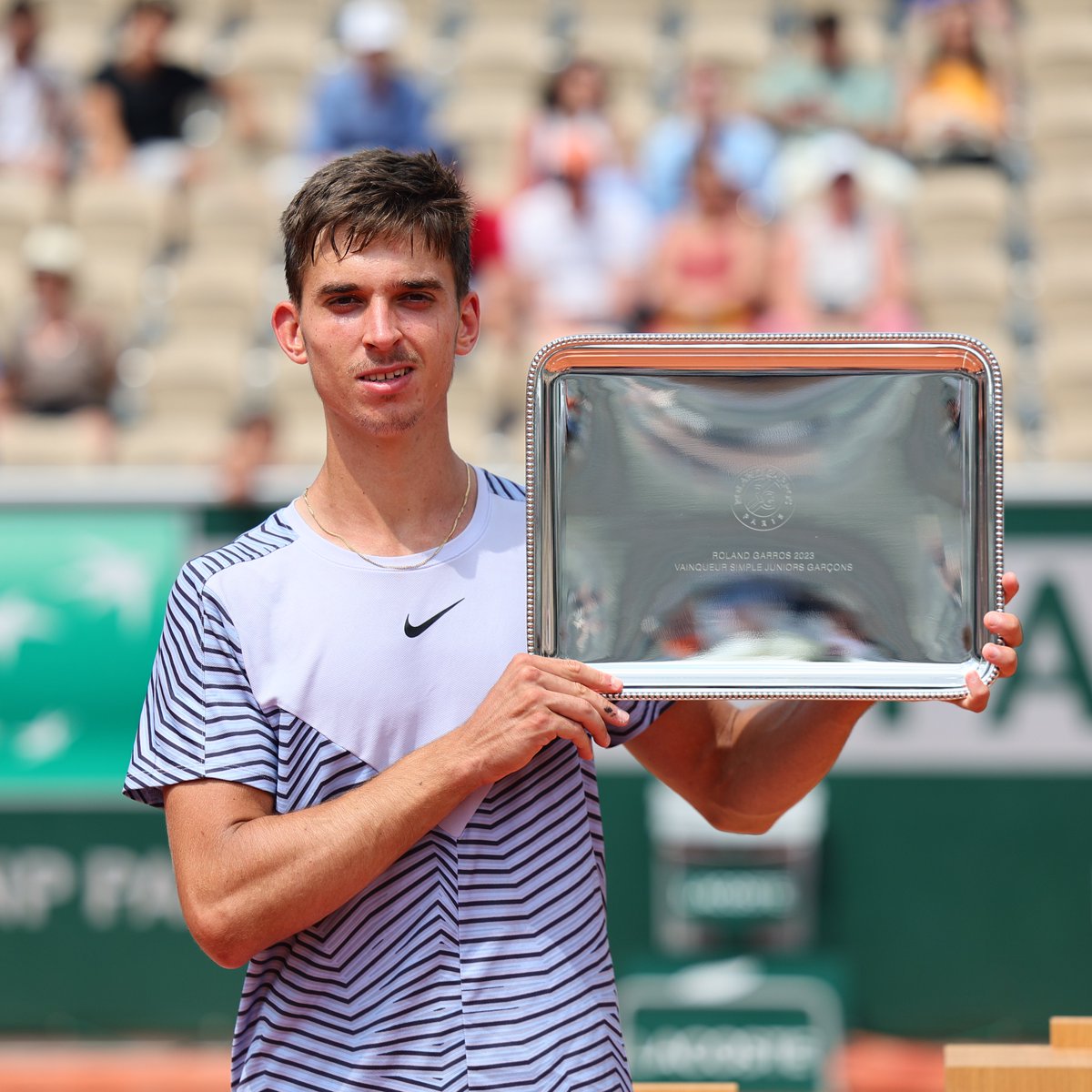 🇭🇷 Dino Prizmic becomes the first Croatian Boys' Singles Champion at #RolandGarros since Marin Cilic in 2005 🇭🇷