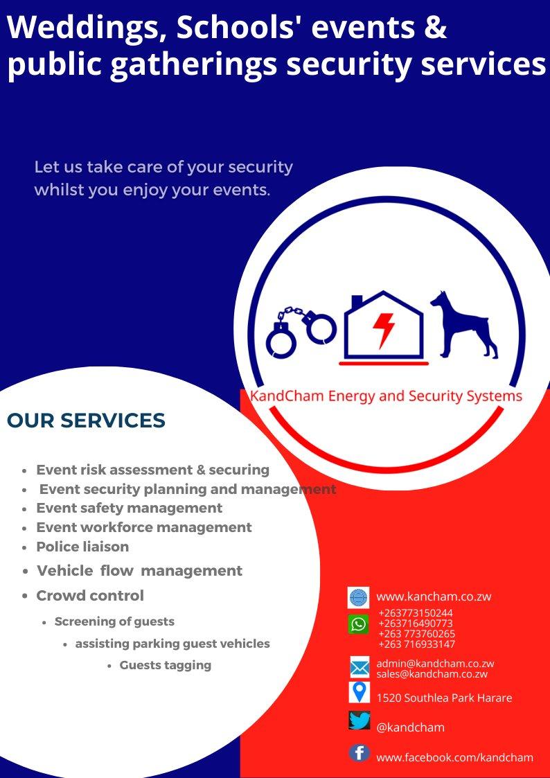 b_bchamaz's tweet image. @kandcham for best security solutions, do not hesitate to in touch with our team on the following contact details+263773150244 &amp;amp; 263773760265