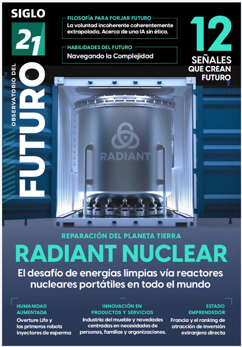 andrespallaro1's tweet photo. “Me interesa el FUTURO porque es el sitio donde voy a pasar el resto de mi VIDA” Woody Allen. Nueva edición Señales del Futuro de @LaSiglo21. El coraje y la innovación para construir futuros son los grandes aliados de la Humanidad para ir siempre hacia nuevas eras de progreso. https://t.co/Sy9izUZefD