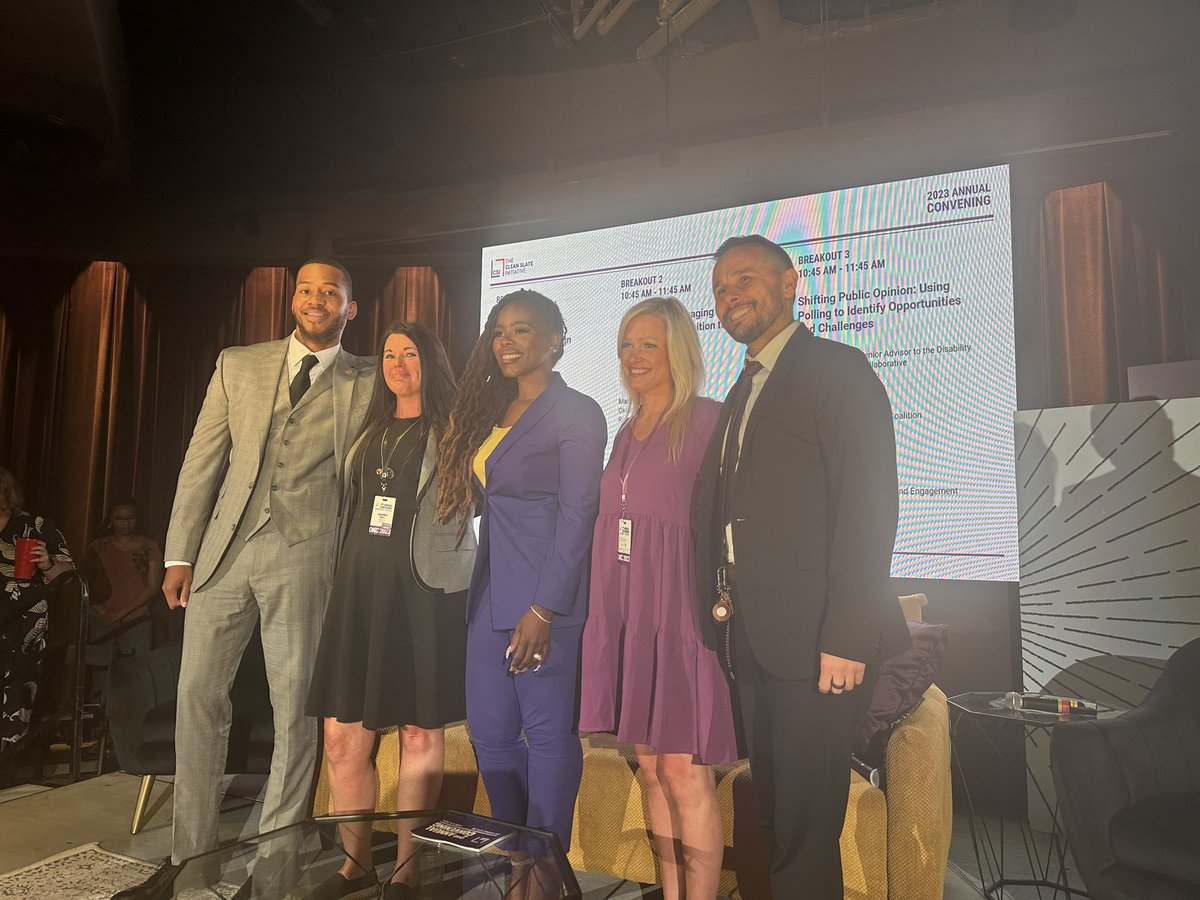 Amazing panel this morning!! <a href="/amandahall33/">Amanda Hall</a> <a href="/CleanSlate_Init/">The Clean Slate Initiative</a>