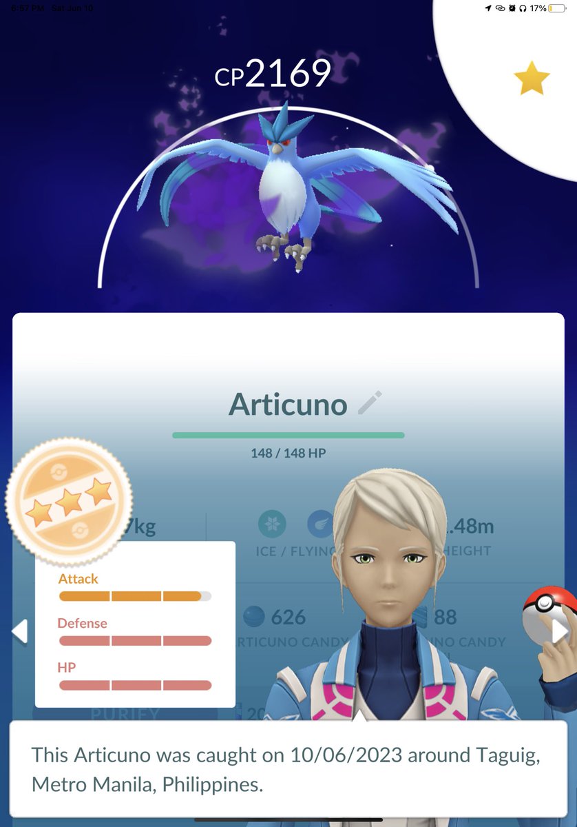 00DCube00's tweet image. What an epic day! Gotcha’d a hundo Axew 🐲💯 during commday and caught a 98 IV shadow Articuno❄️🤏! #PokemonGoCommunityDay #ShadowRaids