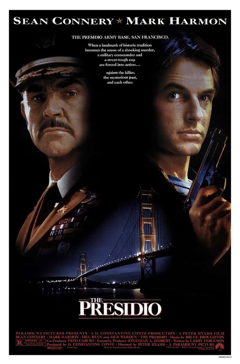 35 years ago today, The Presidio (1988) was released in theaters. #80s #80smovie