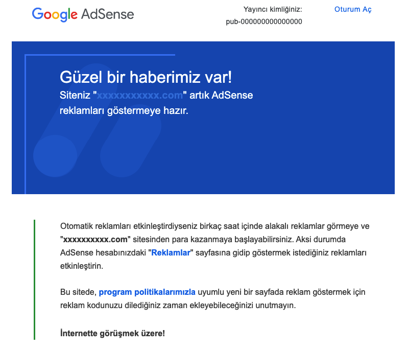 Şu AdSense onay konusunu elli tane yabancı forumda aradım, denedim olmadı. r10.net'te bu işi çözüp öyle ilerletmişler ki büyük bir pazar oluşmuş. Son 5 sitem hiç red yemeden AdSense onayı aldı, hem de üç beş günde ve neredeyse sıfır trafikle. Sonra şunu farkettim+