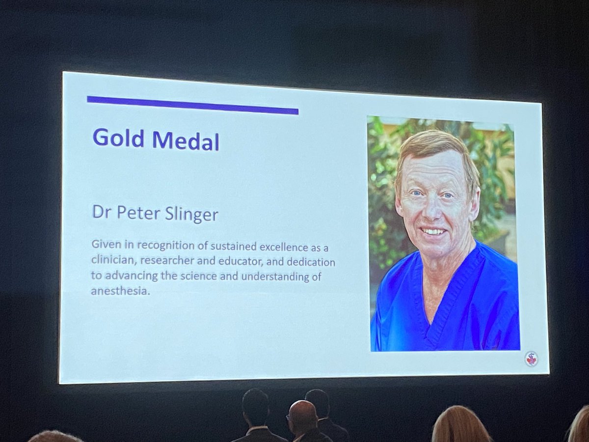 CAS CVT Section (@cas_cvt) on Twitter photo Section member Dr Slinger recognized with <a href="/CASUpdate/">Canadian Anesthesiologists' Society</a> Gold Medal
Congratulations Peter! Section member Dr Slinger recognized with <a href="/CASUpdate/">Canadian Anesthesiologists' Society</a> Gold Medal
Congratulations Peter!