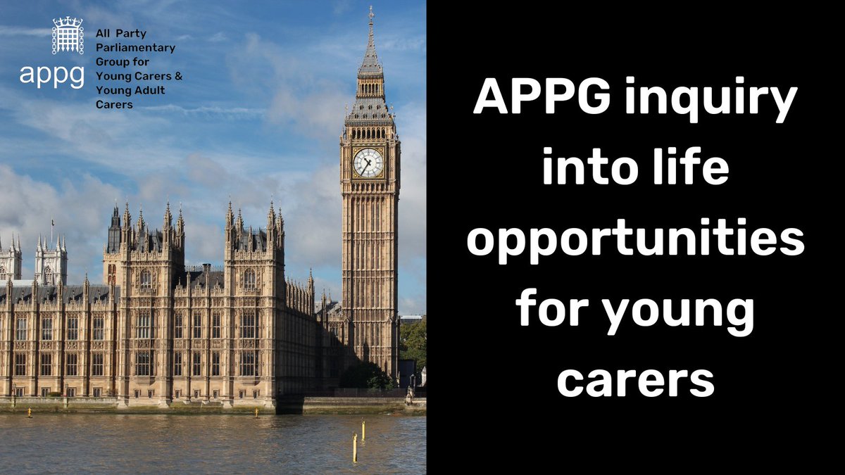 Have you heard about the first ever parliamentary inquiry around young carers? Our APPG inquiry launched this week as part of #CarersWeek2023 and looks at the impact of caring on life opportunities for young carers. The call for evidence is now open - carers.org/appginquiry