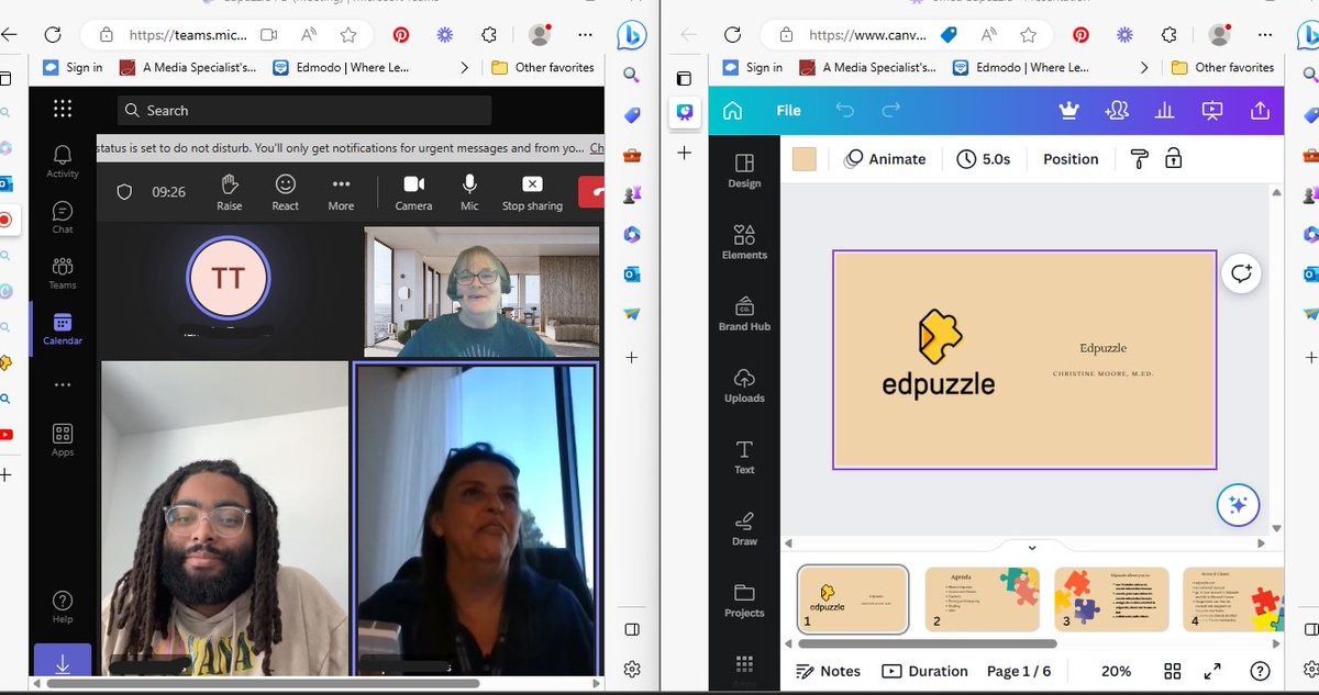 Sharing @edpuzzle  - it was virtually amazing and the feedback was fantastic. Who doesn't love some edpuzzle? #nextedpuzzletrainer #flipthattraining