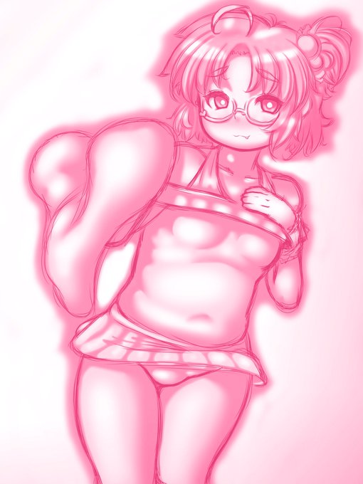 メガネ鼻の上しか描いてなかった…… https://t.co/kgOfTEu2xS