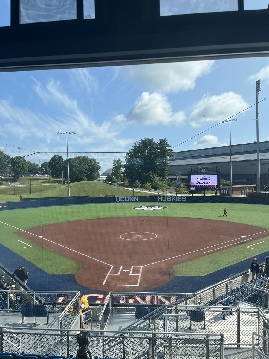 Awesome day to be hosting <a href="/ciacsports/">CIAC Sports</a> Softball State Championships on campus!