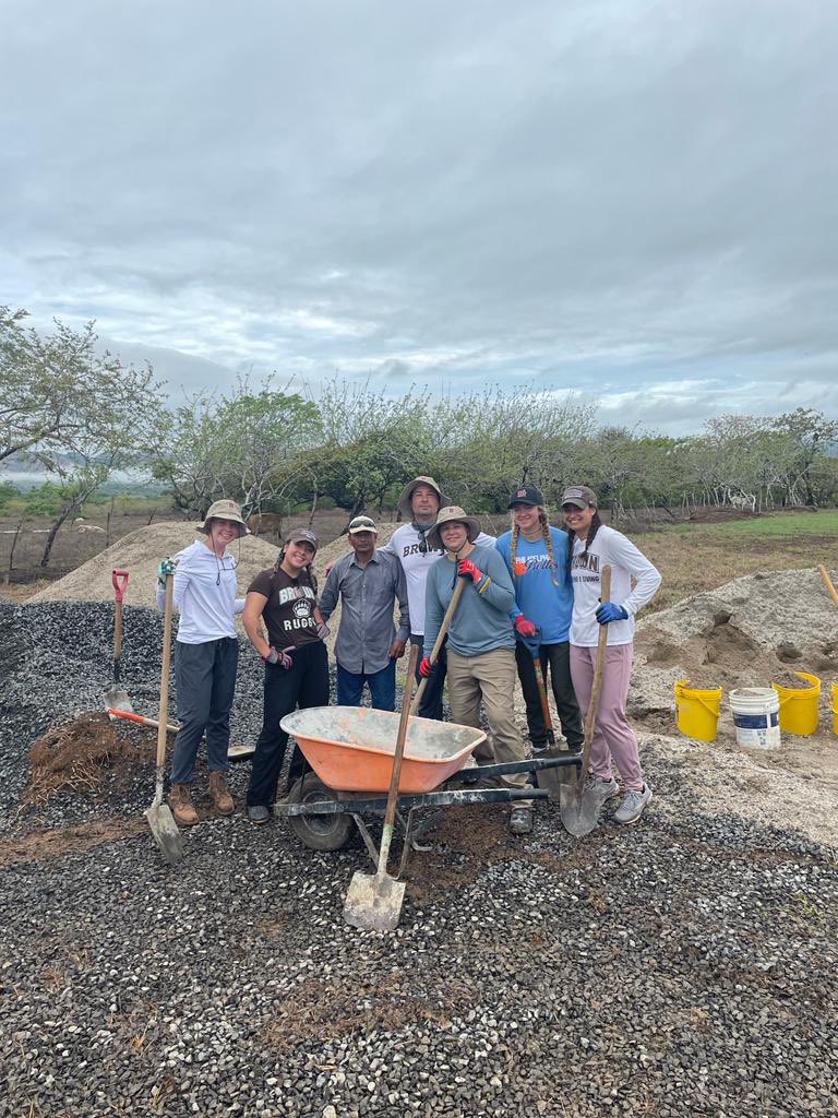 SeanHendricks34's tweet photo. So grateful for the opportunity to partner with @courtsforkids to take a group of 26 @BrownU_Bears student-athletes, and staff to El Potrero, Panama for a cultural immersion program and build a court for the community to gather &amp; celebrate sport. Such a life changing experience! https://t.co/SBMSndTrjs