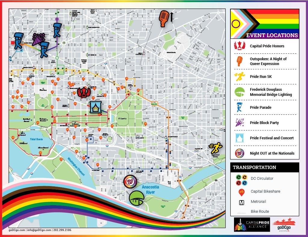 goDCgo on Twitter "Getting to the Pride Parade just got SO much easier