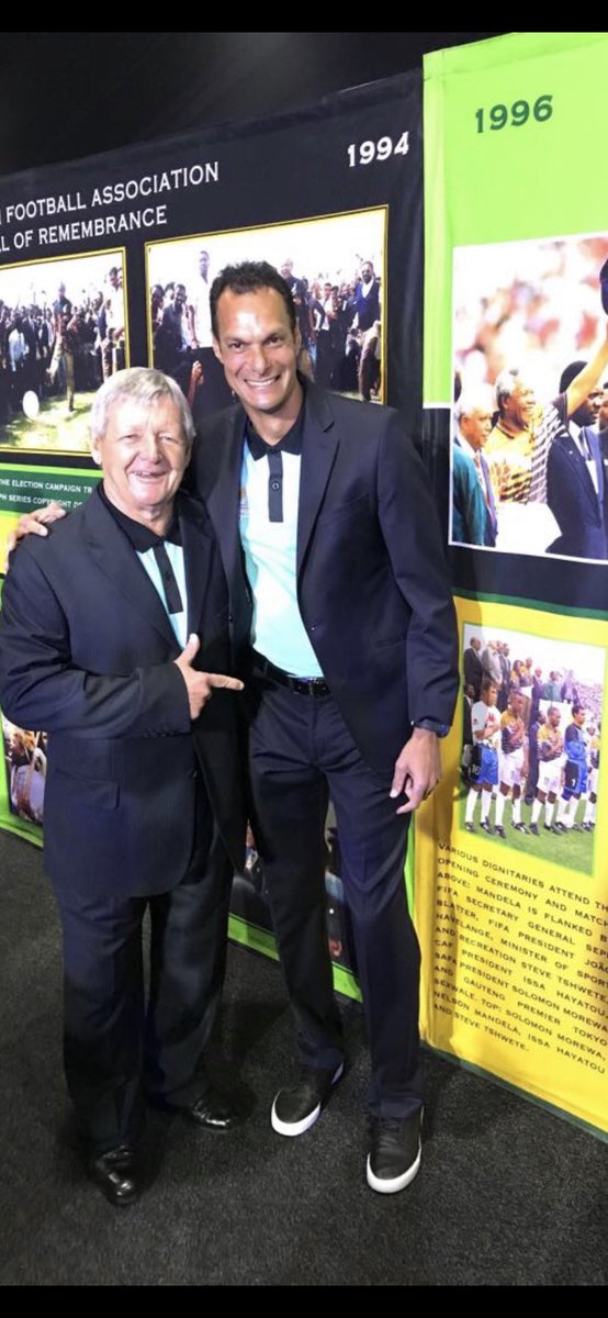TheAndreArendse's tweet photo. Some of my fondest memories that will live with me always. You were a massive part of my journey in football. Rest in peace my Coach, my Mentor, my Friend. Forever in my heart ❤️ #TheDog #Legend https://t.co/b5dAsGV7OS