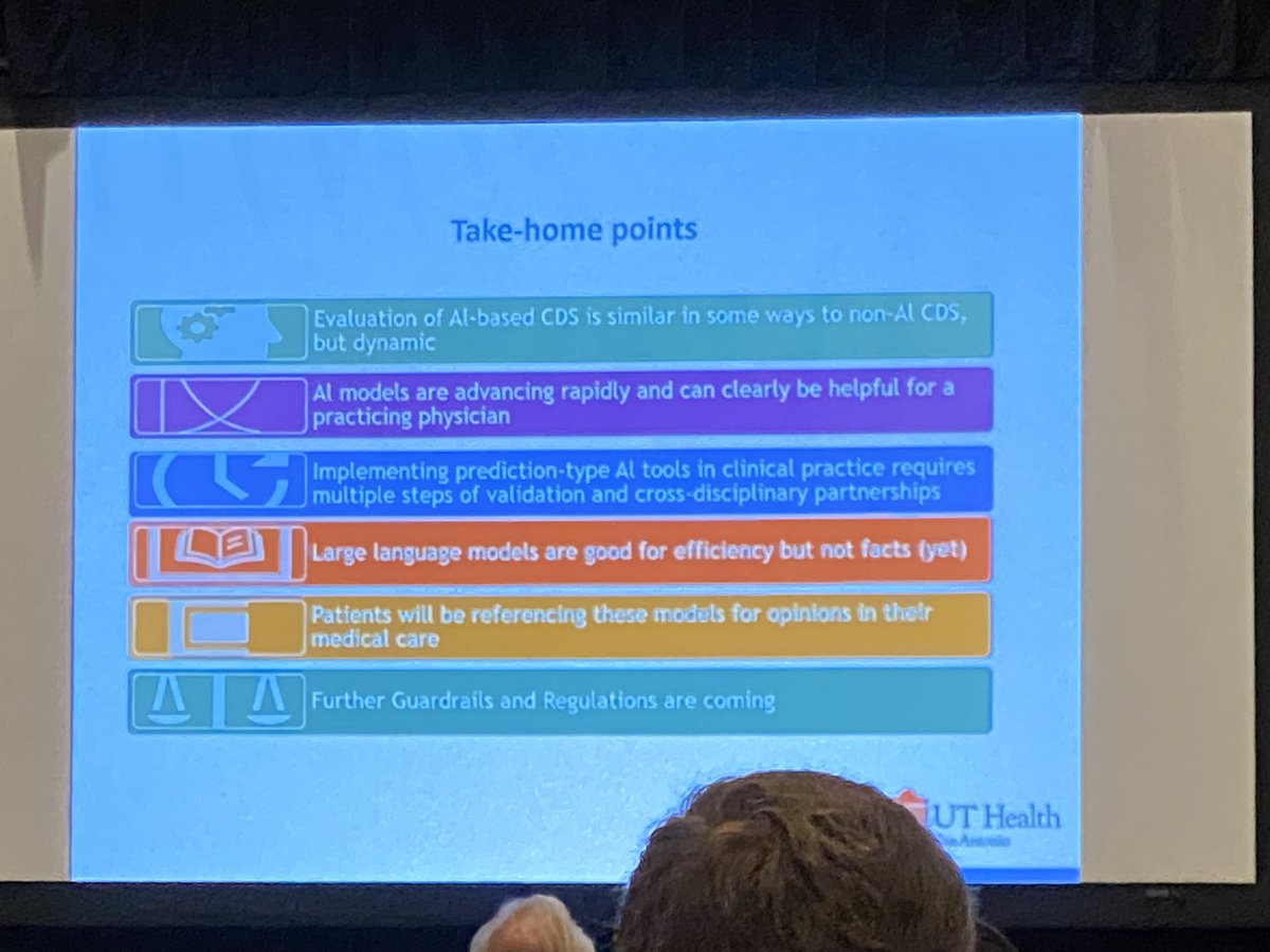 Ricardo R Gonzalez MD (@rrgonzalezmd) on Twitter photo #AI in clinical urology is here. We must actively learn how to have machines help us but not think for us. Goals: improving efficiency, reducing error and limiting misinformation. Great talk by Edward Sankary MD <a href="/TxUrological/">Texas Urological Society</a> 2023 in #ATX #AI in clinical urology is here. We must actively learn how to have machines help us but not think for us. Goals: improving efficiency, reducing error and limiting misinformation. Great talk by Edward Sankary MD <a href="/TxUrological/">Texas Urological Society</a> 2023 in #ATX