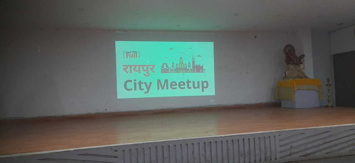 VopsAbhii's tweet image. Kickstarted the @hackthisfall meetup Raipur ✨. Shoutout to @siddharth_hacks @vedantstwt for organizing this amazing meetup at Raipur.🤩❤️
Learning about new technologies,  interacting,networking with folks
#HTFRaipur #HackThisFall #HTFLearning